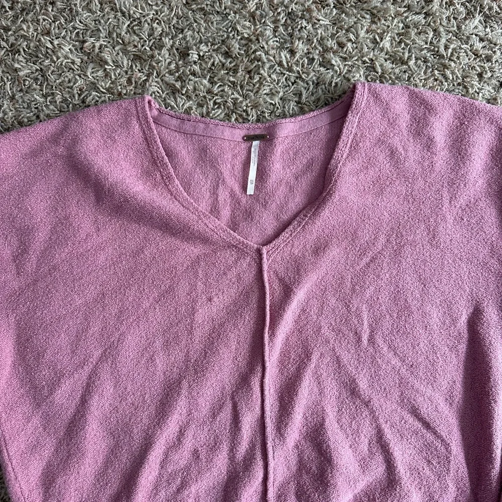 FREE PEOPLE Take Me Places Pullover In Pink